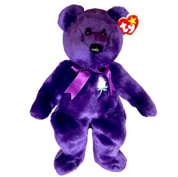 Ty Beanie Buddy - Princess Diana, Princess of Wales, 13 inch, Beanie Baby 1998 - Picture 4 of 7